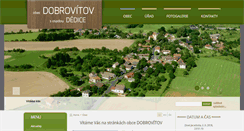Desktop Screenshot of dobrovitov.cz